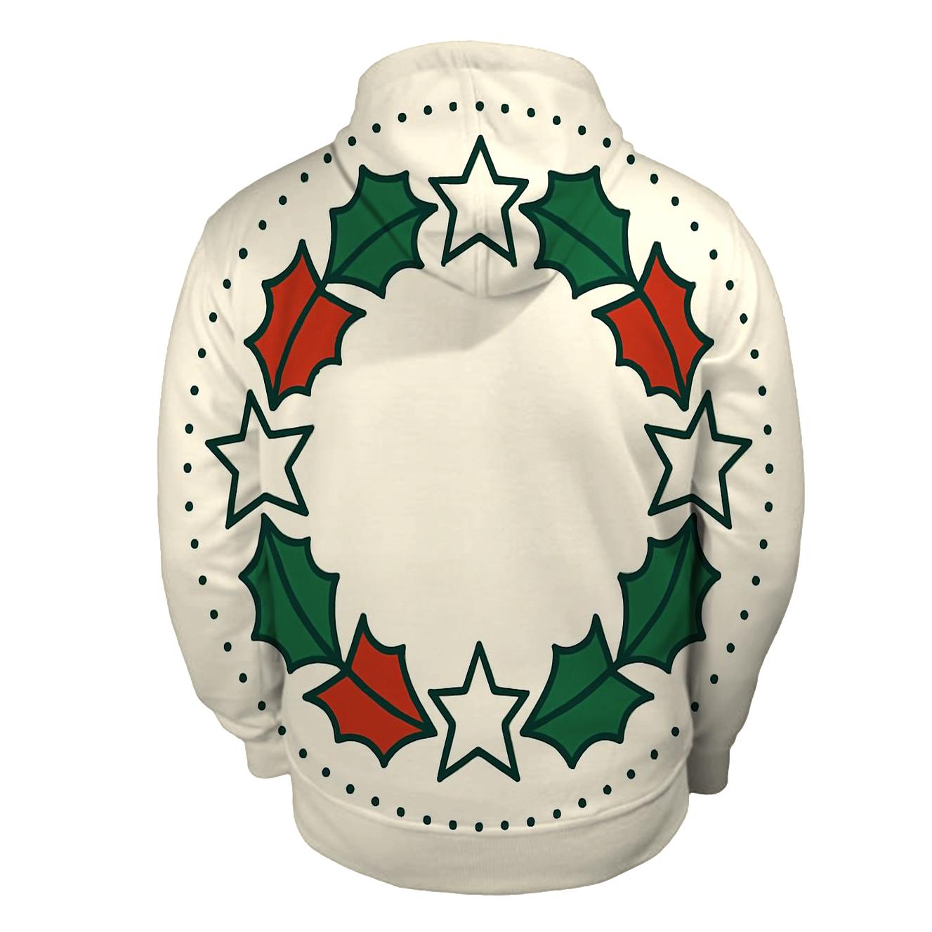 Celestial Holly Star Wreath hoodie styles