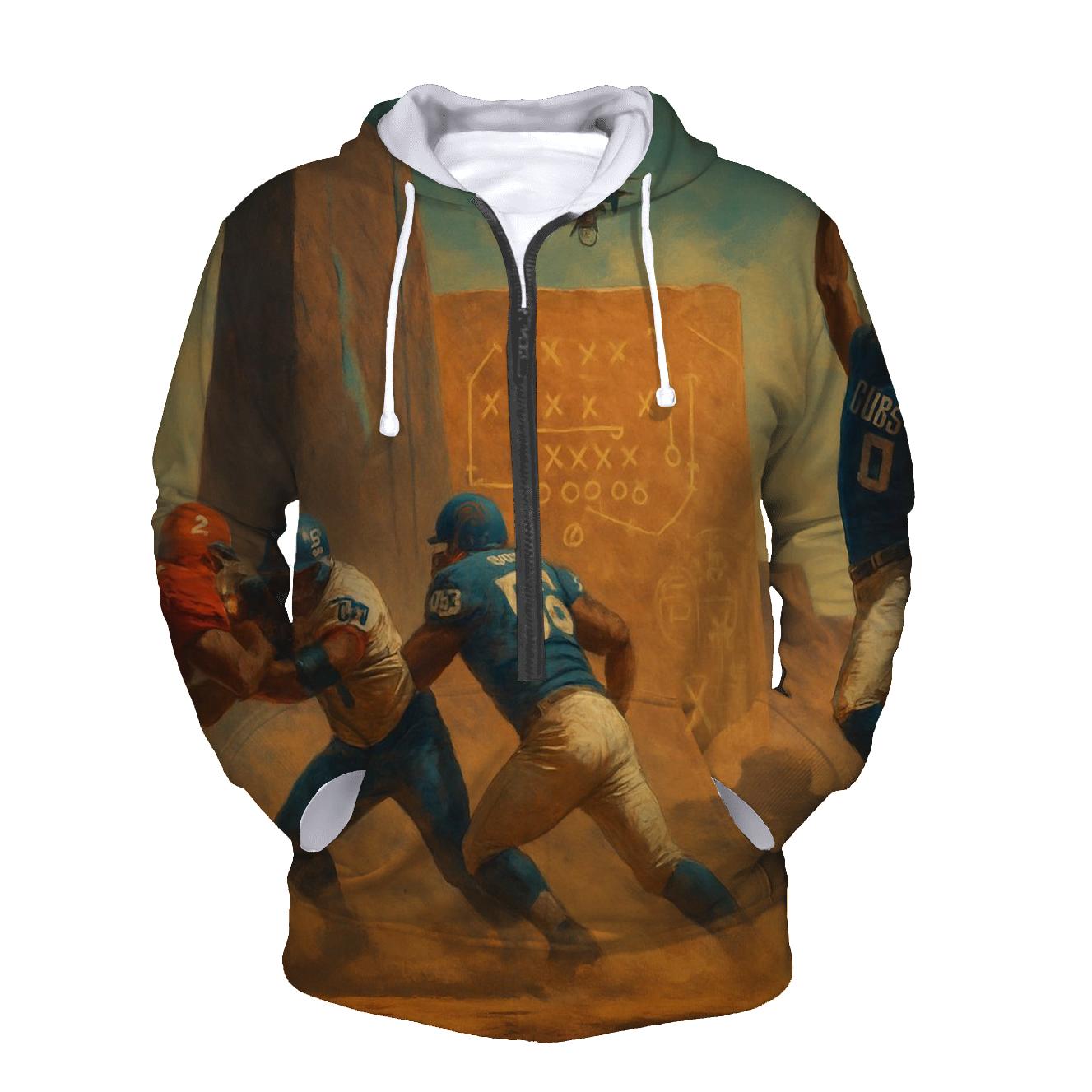 Desert Monolith Showdown Braves Versus Cubs custom hoodies