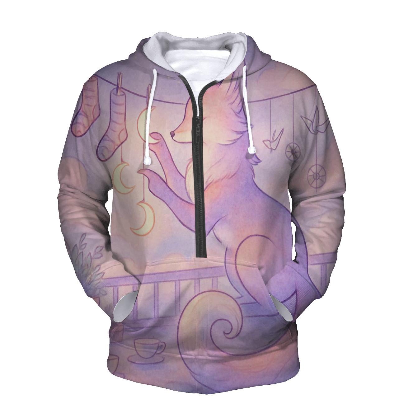 Moonlit Laundry Of Dreams heavyweight hoodies