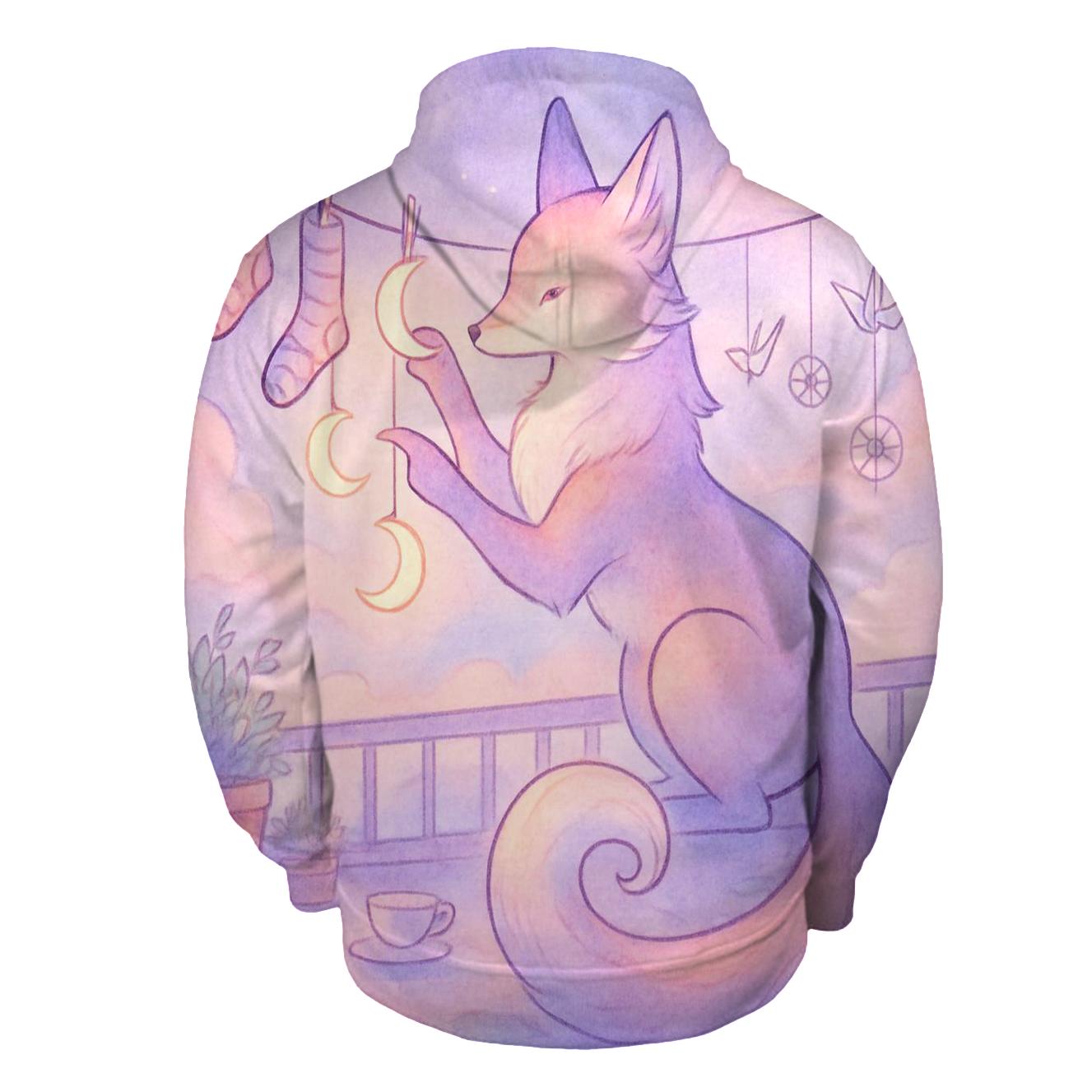 Moonlit Laundry Of Dreams heavyweight hoodies