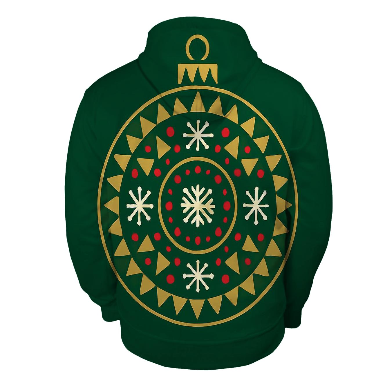 Ornament Mandala Of Polar Stars custom hoodies