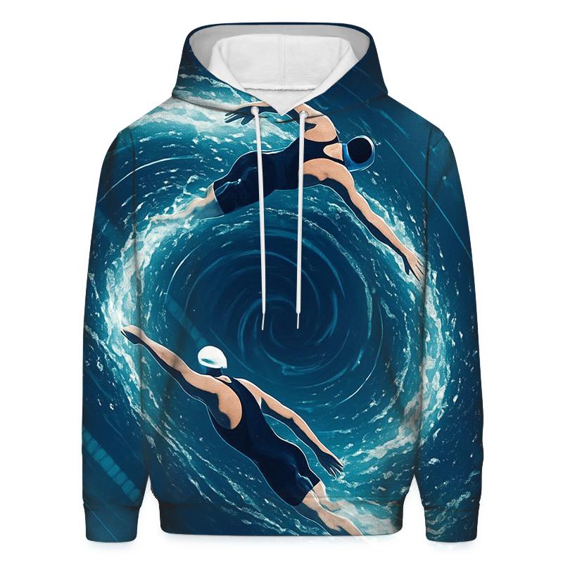 Midnight Water Polo Vortex lightweight hoodies