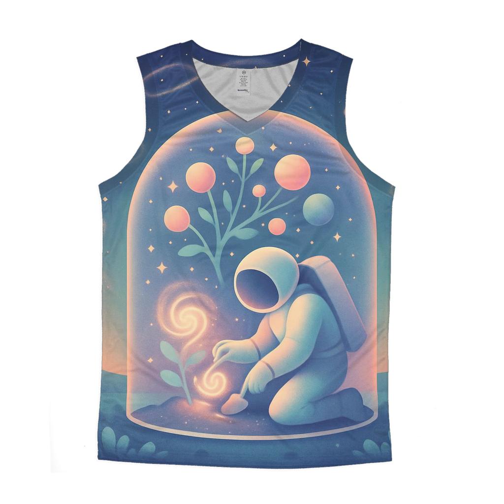 Garden Of The Spiral Seed personalized athletic tanks