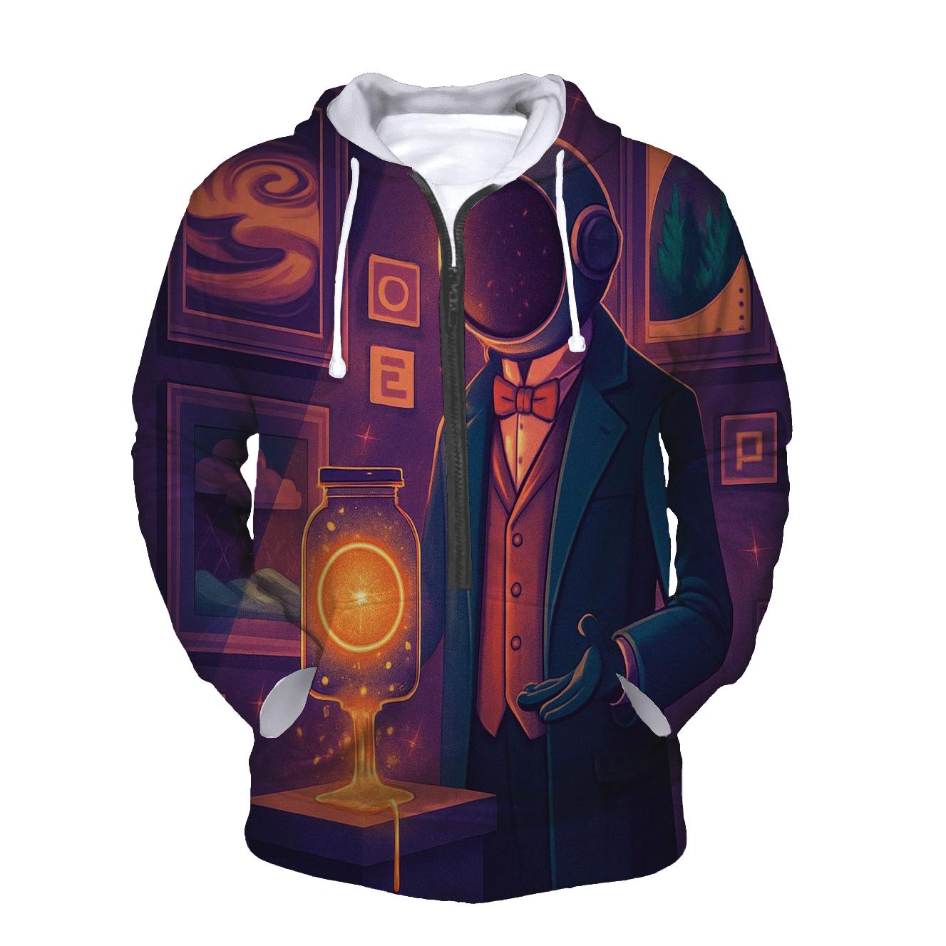 Museum Of Misplaced Suns zip-up hoodies