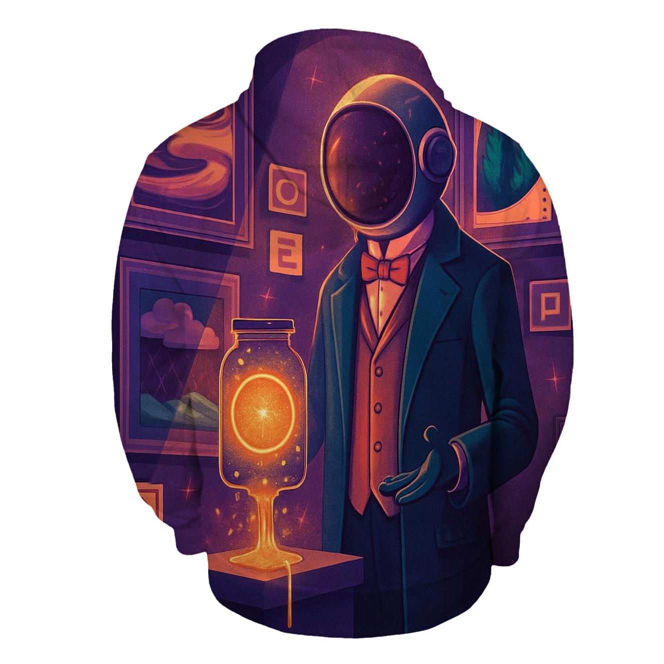 Museum Of Misplaced Suns zip-up hoodies