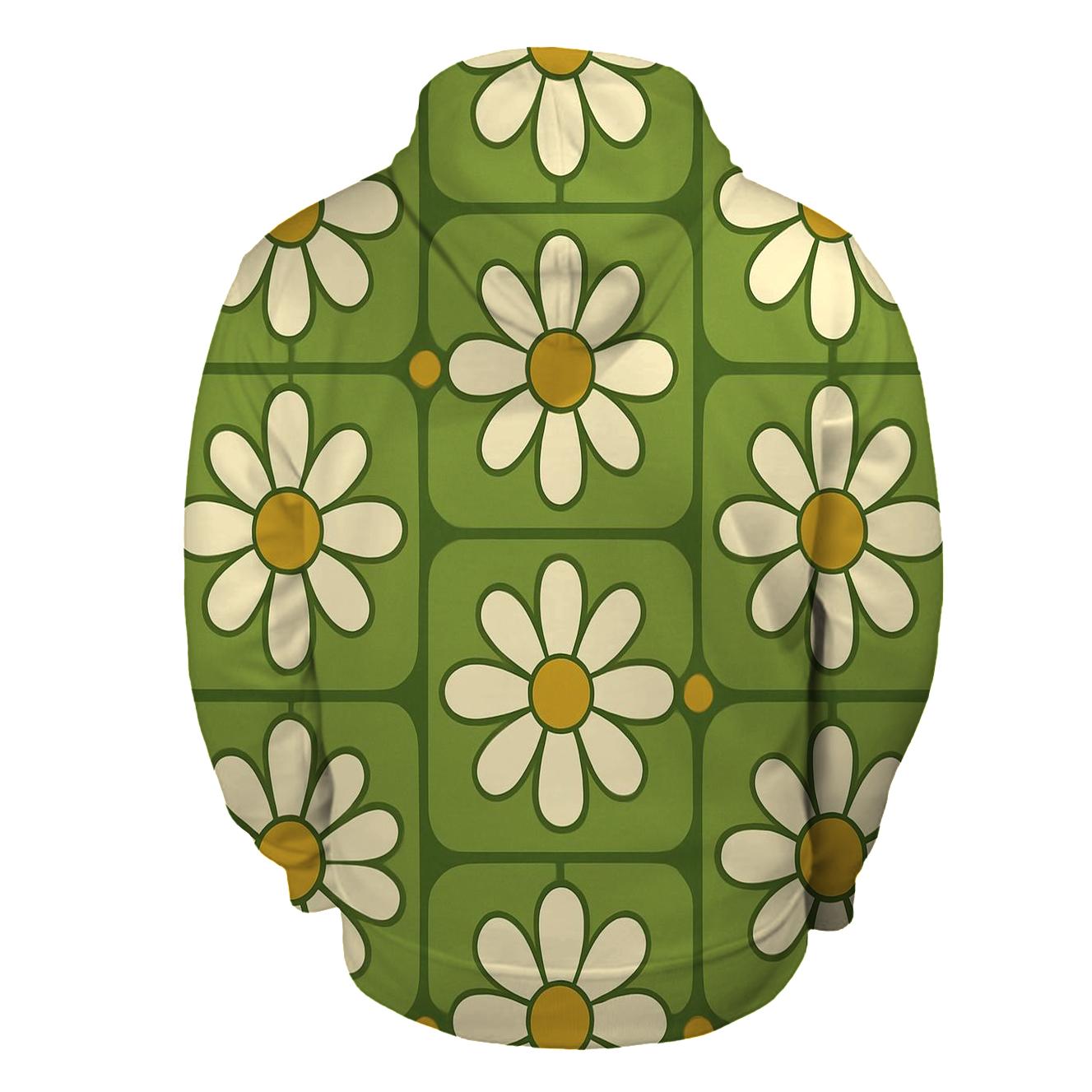 Daisy Tile Kitchen Wallpaper Revival designer hoodies