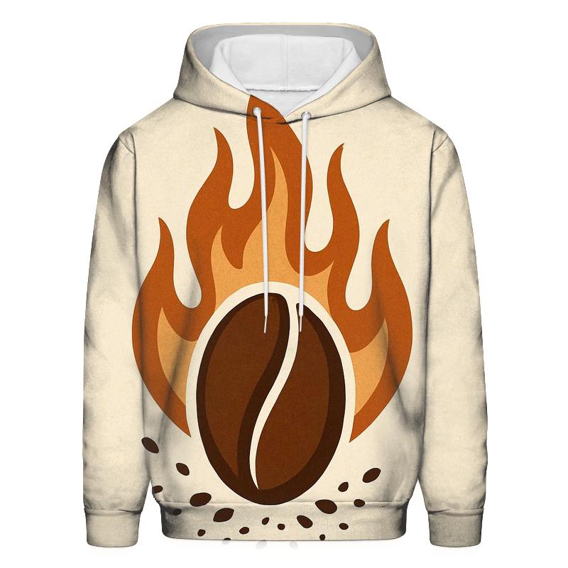 Roaster Flame Crest premium hoodies