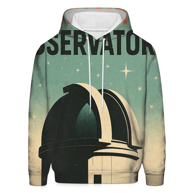 Worn Observatory Travel Poster 1963 pullover hoodies