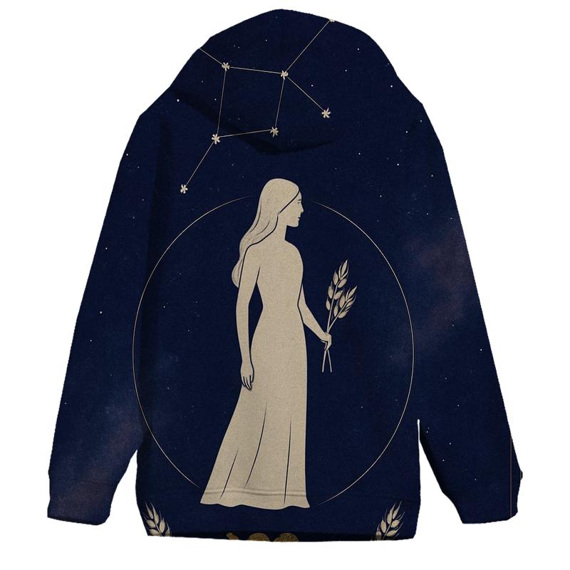 Virgo Alchemical Harvest Star Chart hoodie trends