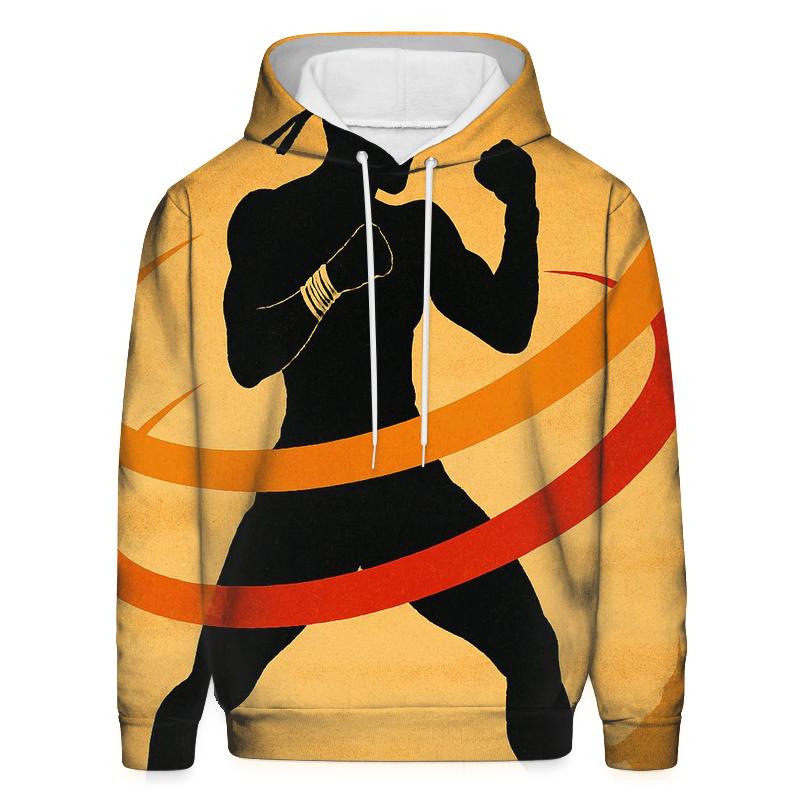 Desert Muay Thai Orbit graphic hoodies