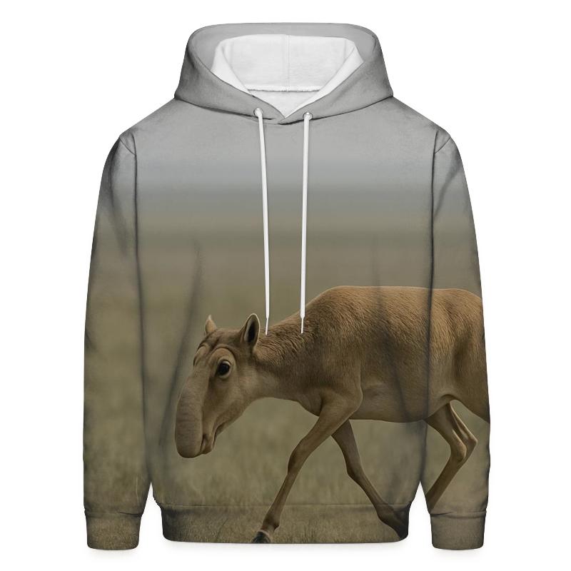 Steppe Mirages Saiga Antelope premium hoodies