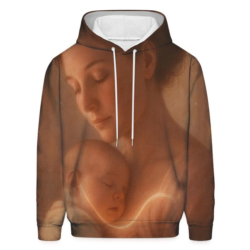 The Heartbeat Lullaby A Rhythm Learned Before Words zip-up hoodies