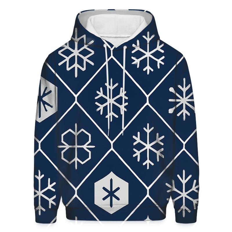 Snowflake Constellation Quilt designer hoodies