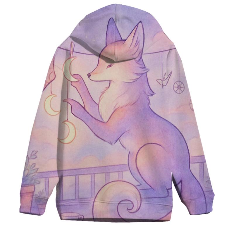 Moonlit Laundry Of Dreams pullover hoodies
