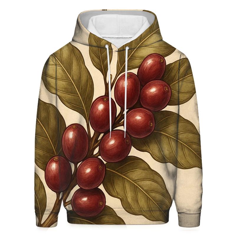 Cherry Branch Glaze printed hoodies