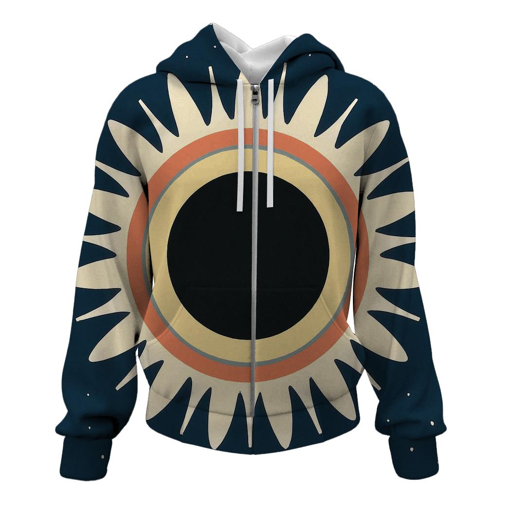 Eclipse Corona Petal Array hoodies fashion
