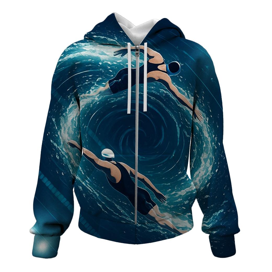 Midnight Water Polo Vortex heavyweight hoodies