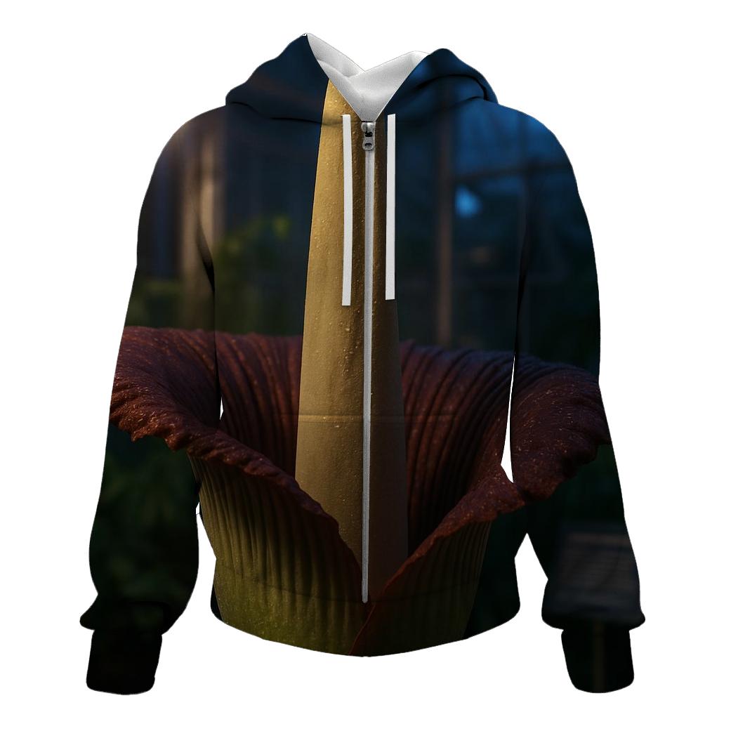 Titan Arum Bloom Night Watch In A Glasshouse custom hoodies