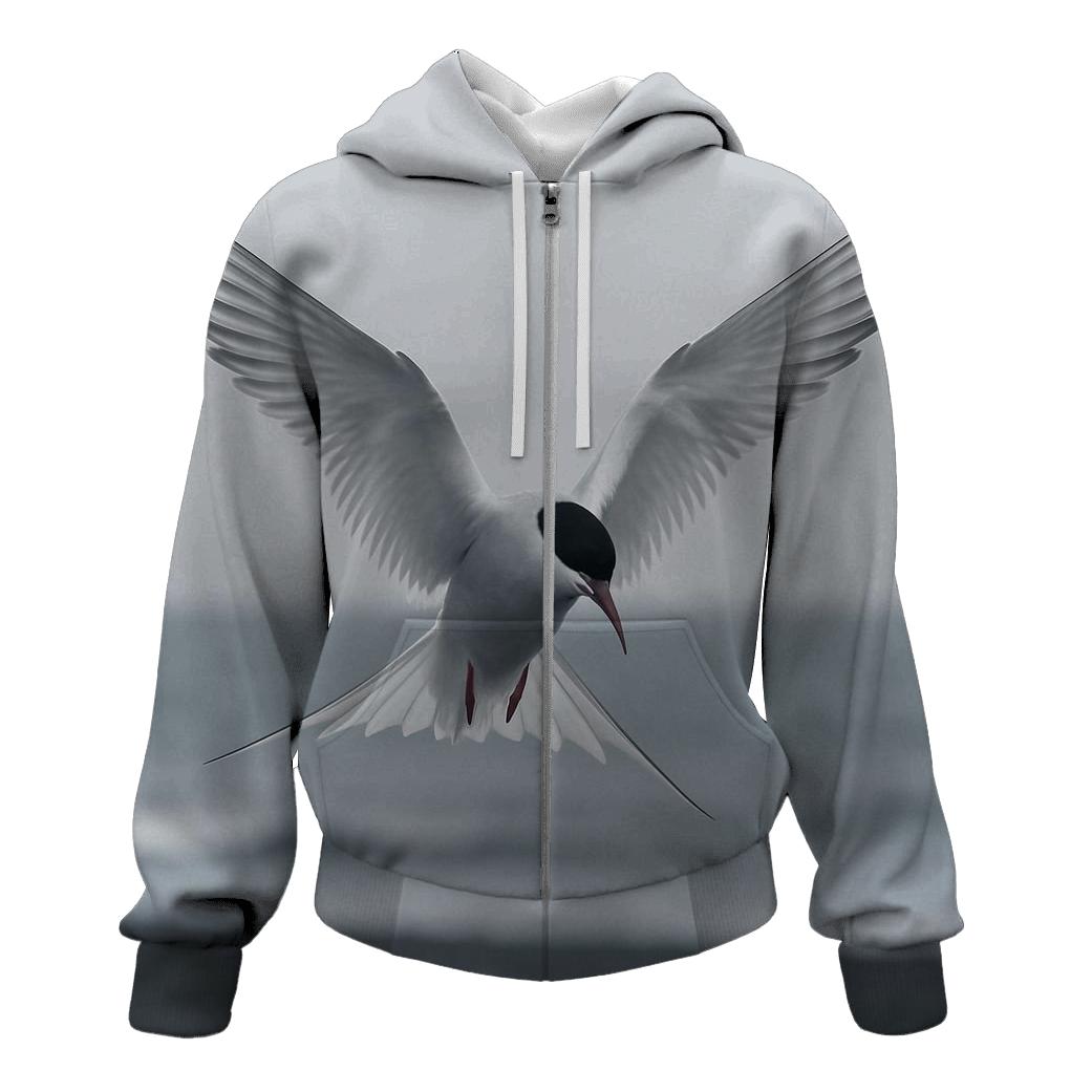 Brine Wind Hover Arctic Tern hoodie styles