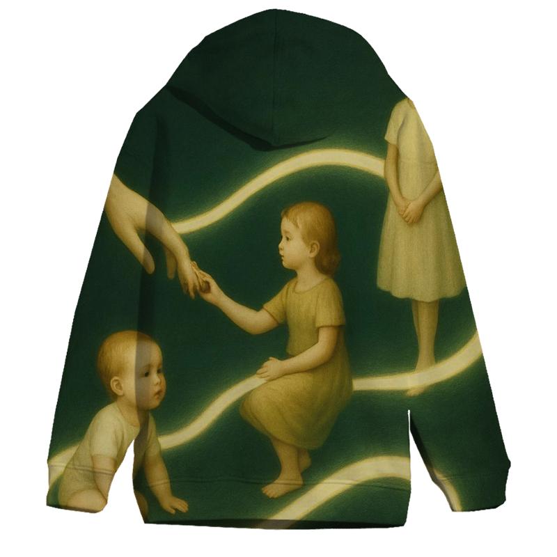 The Name She Whispered A Lifelong Thread Through Every Age zip-up hoodies