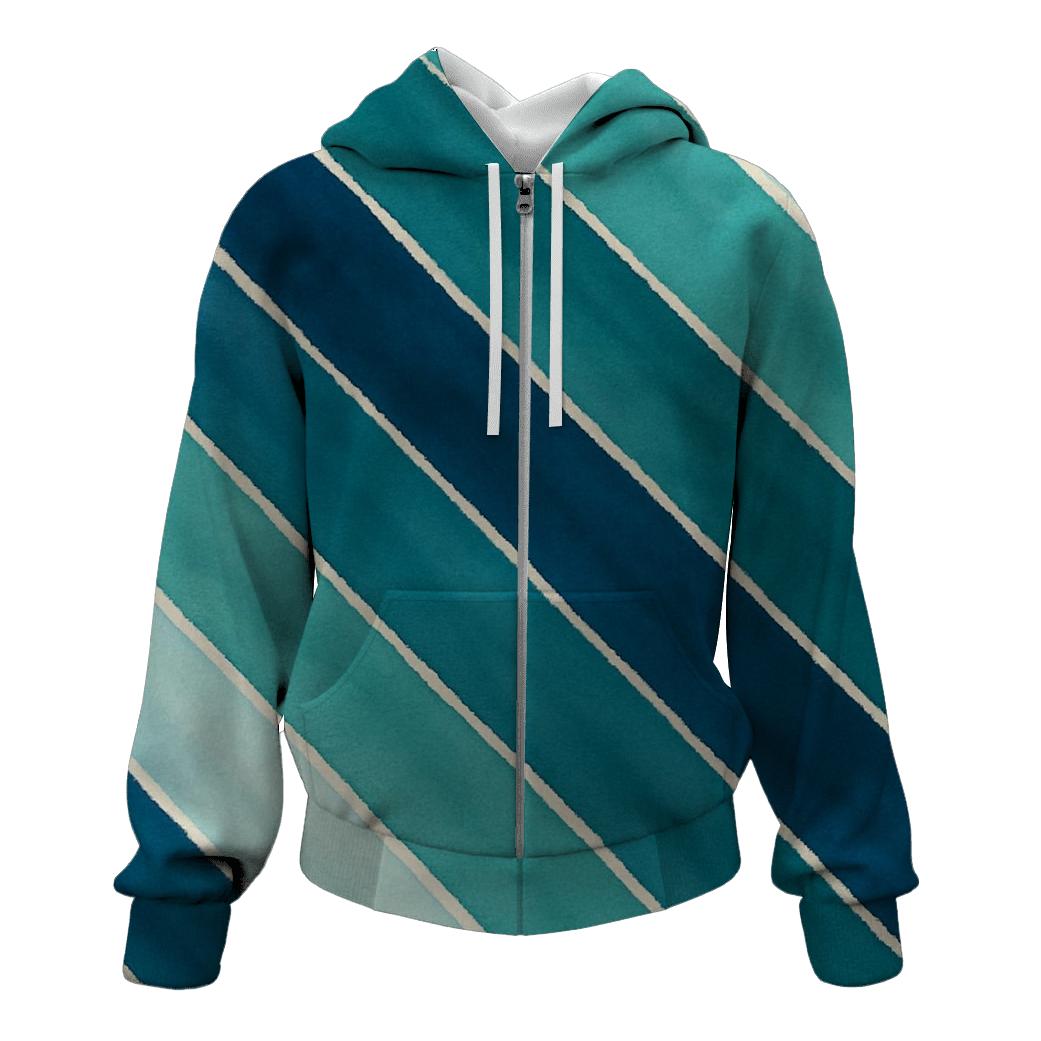 Aurora Arashi Diagonal Drift pullover hoodies