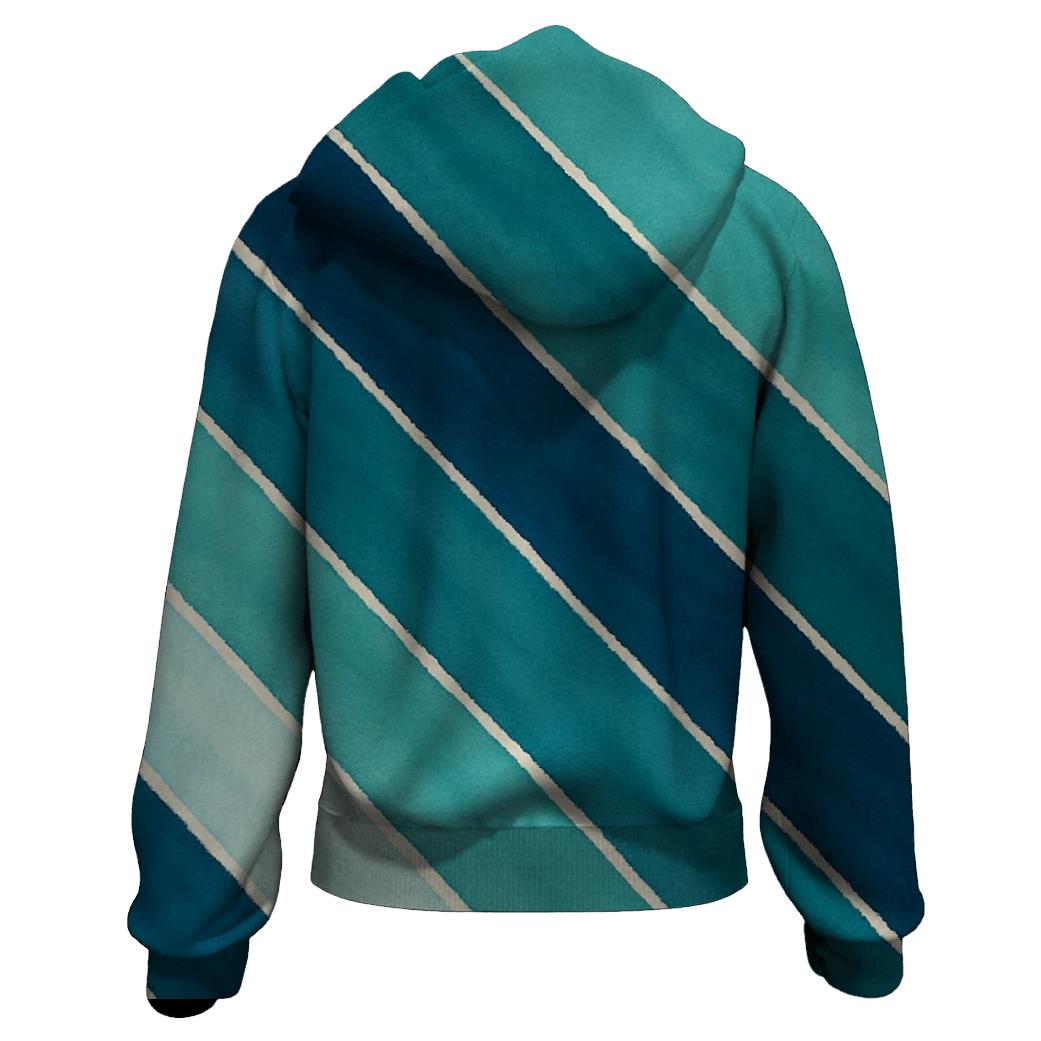 Aurora Arashi Diagonal Drift pullover hoodies