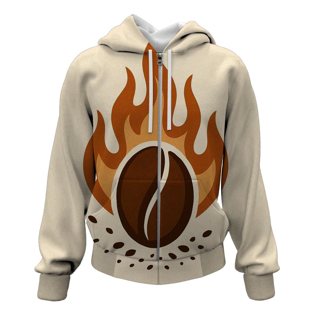Roaster Flame Crest pullover hoodies