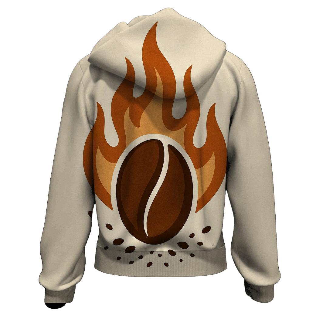 Roaster Flame Crest pullover hoodies