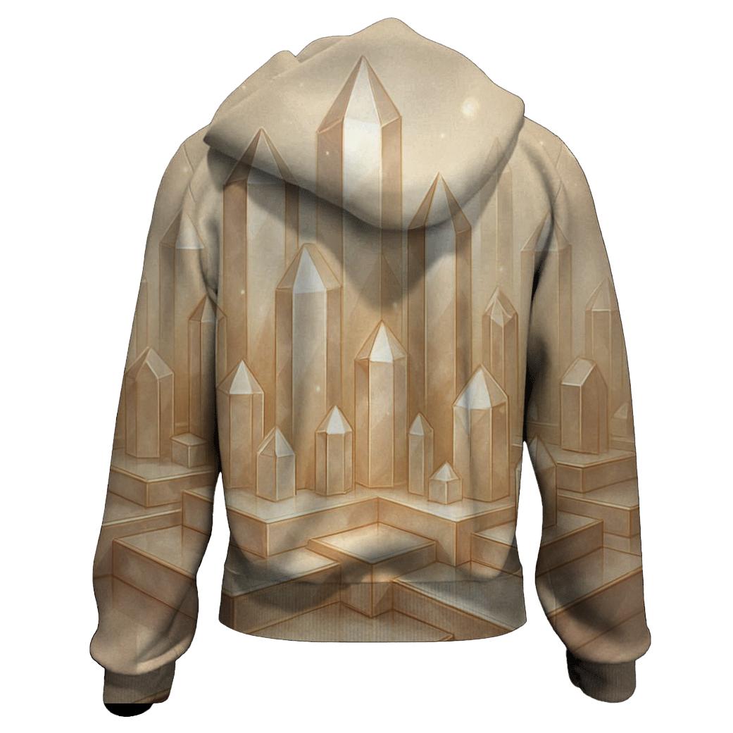 Champagne Crystal Terrace designer hoodies