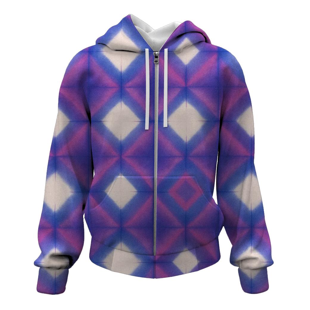 Itajime Nebula Clamp Grid hoodie styles