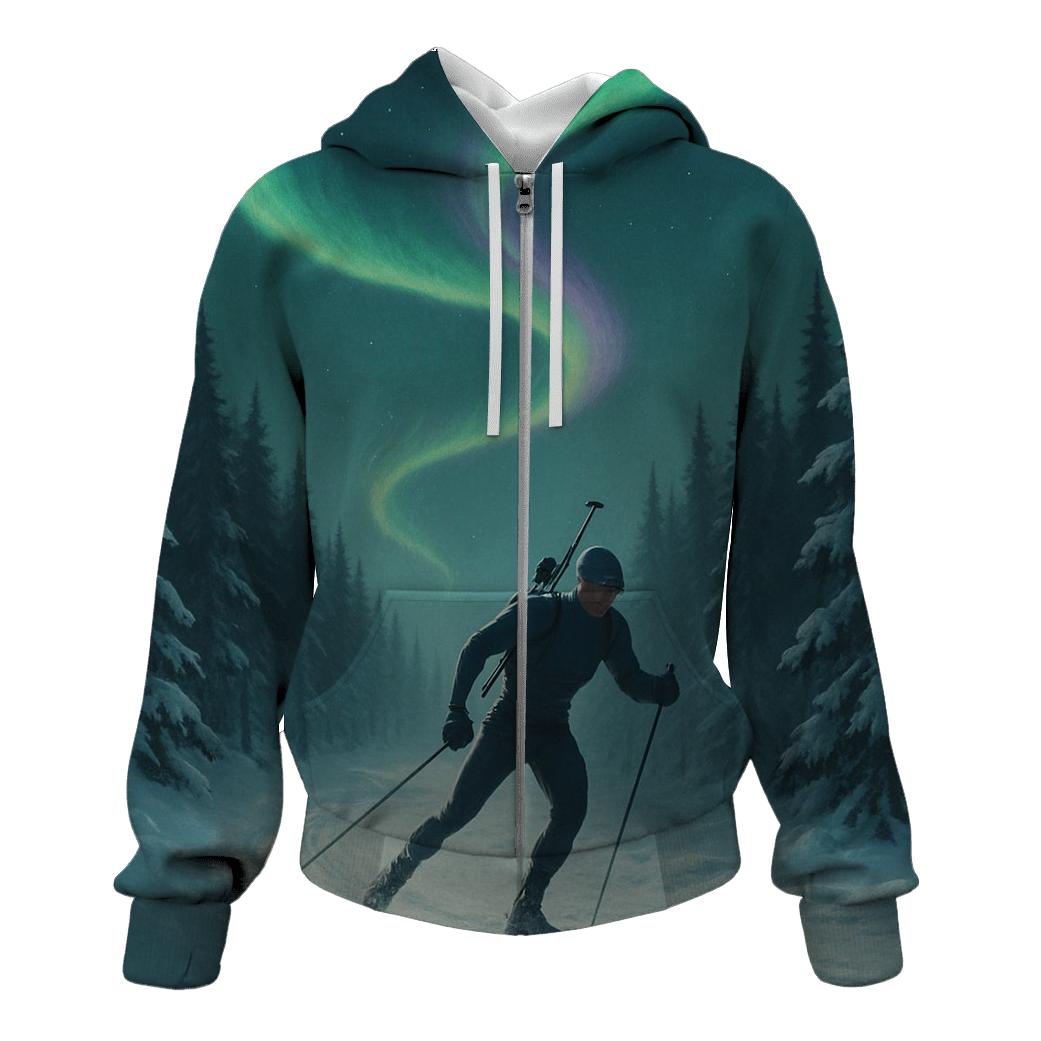 Aurora Biathlon Pursuit hoodie designs