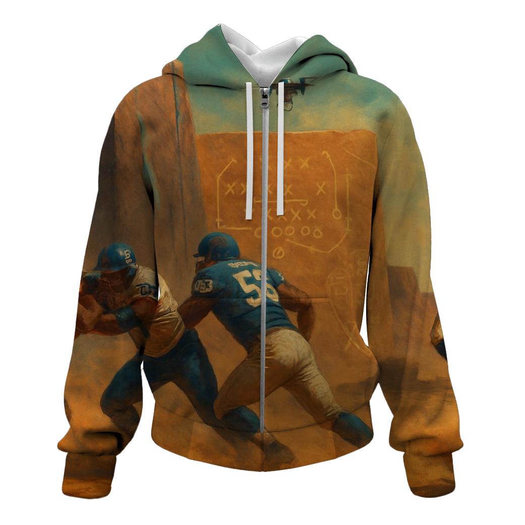 Desert Monolith Showdown Braves Versus Cubs graphic hoodies