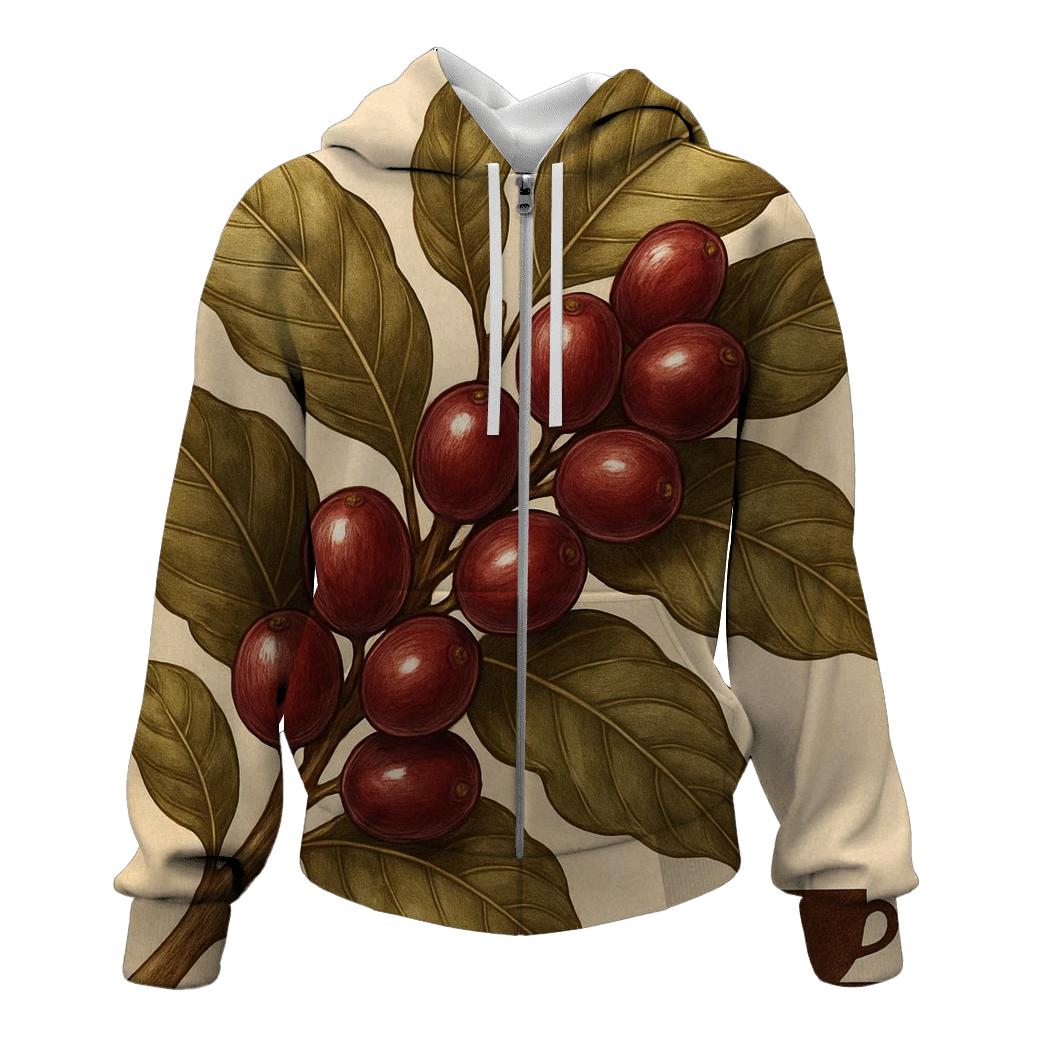 Cherry Branch Glaze pullover hoodies