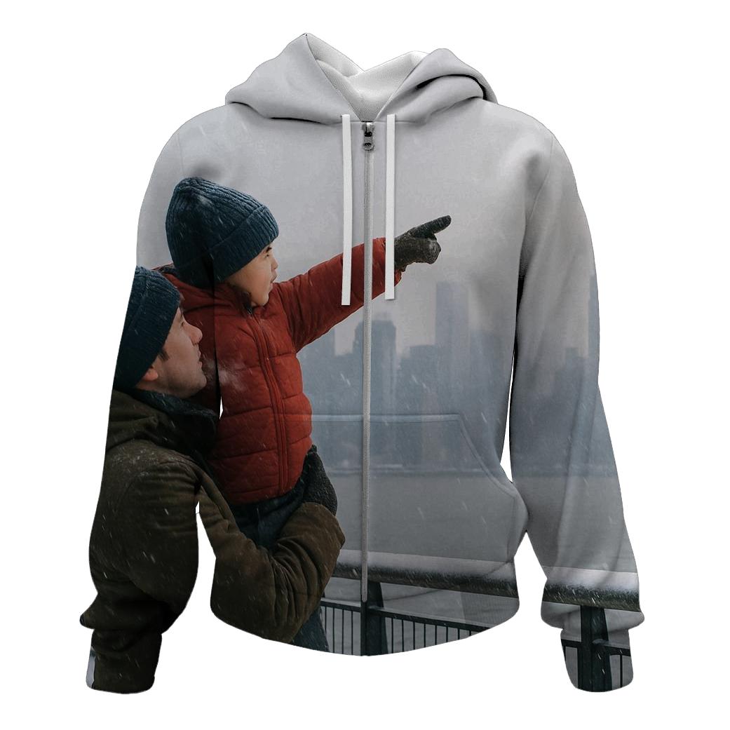 January Snowfall From Riverside Park South Over Hudson hoodies fashion