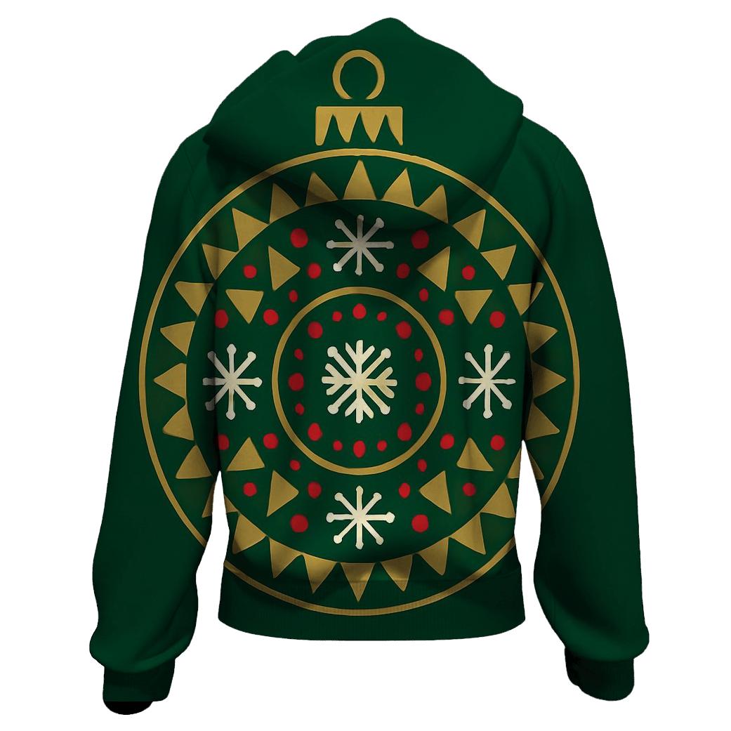 Ornament Mandala Of Polar Stars pullover hoodies