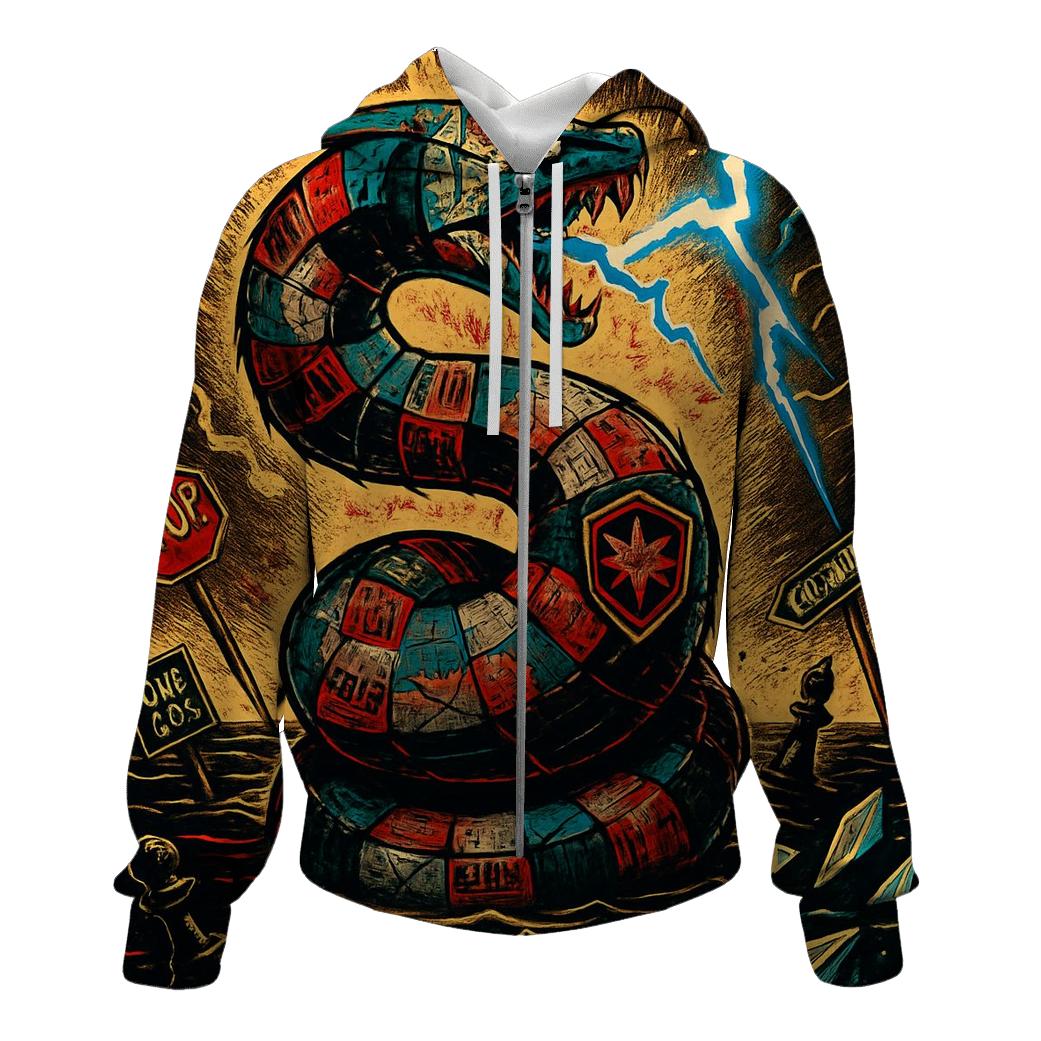 Thunder Quilt Leviathan pullover hoodies