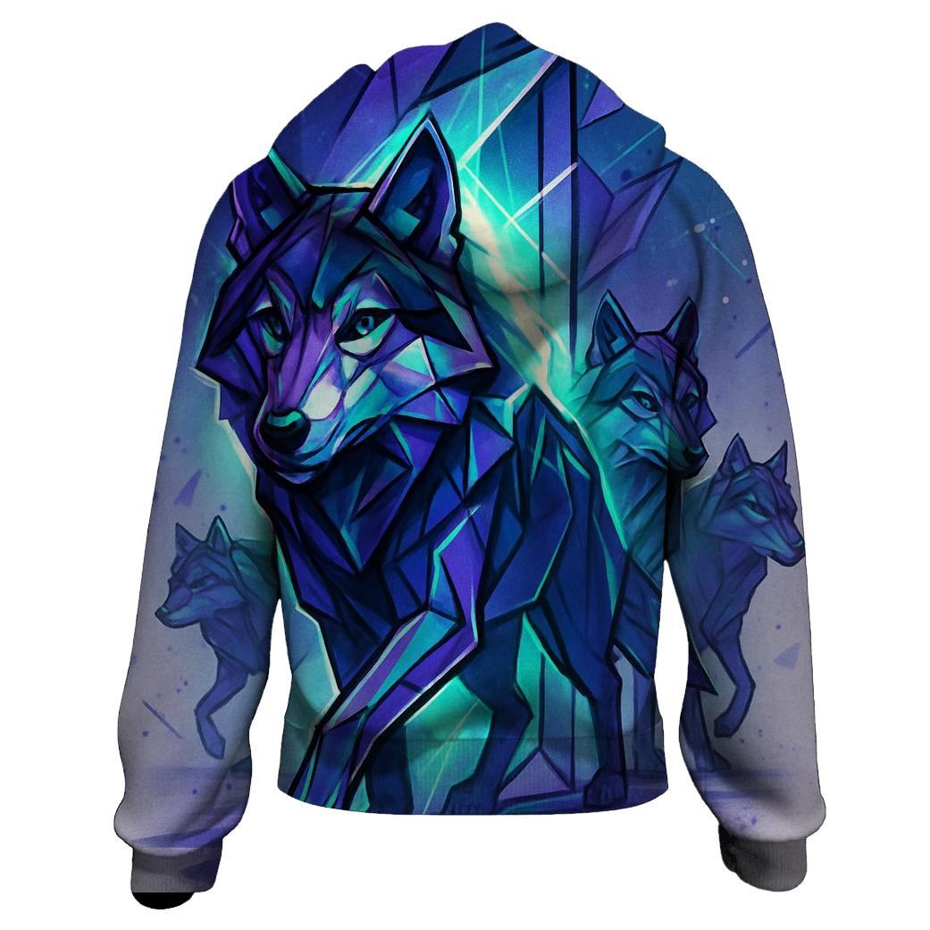 Prism Rift Wolf Pack Crossing hoodies fashion