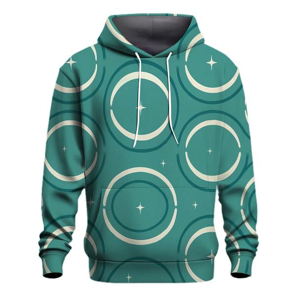 Gravitational Lens Arc Tiling printed hoodies