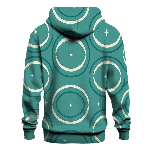 Gravitational Lens Arc Tiling printed hoodies