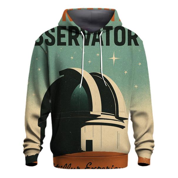 Worn Observatory Travel Poster 1963 custom hoodies