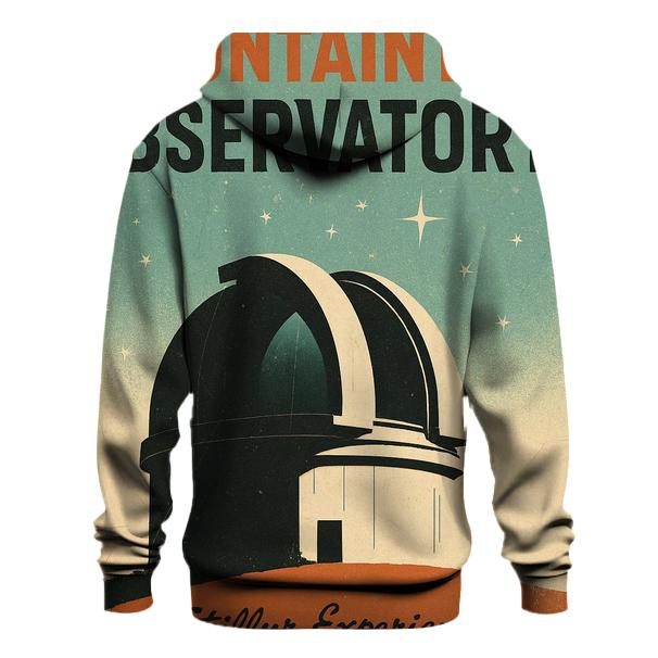 Worn Observatory Travel Poster 1963 custom hoodies