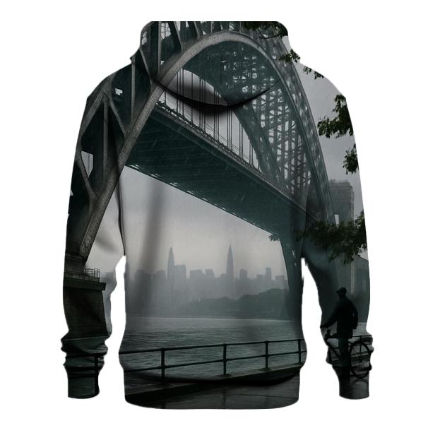 Hell Gate Bridge Rain Veil With Manhattan Far Horizon hoodie styles