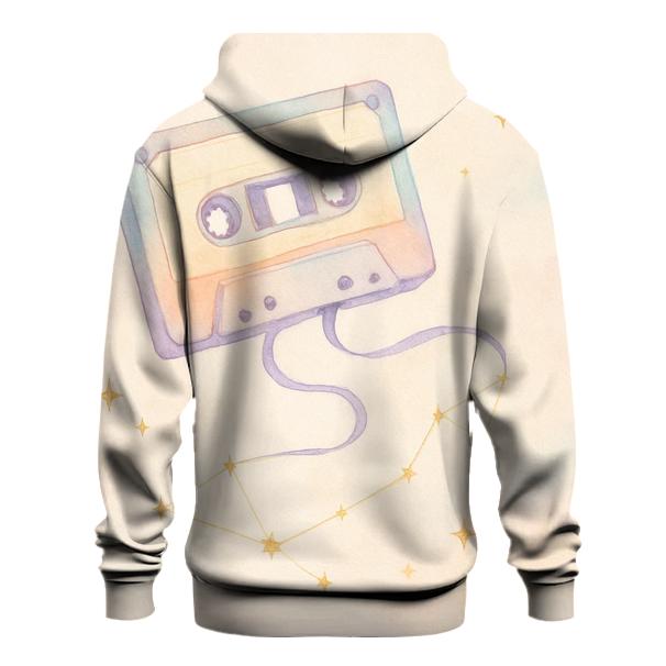 Pastel Cassette Constellation lightweight hoodies