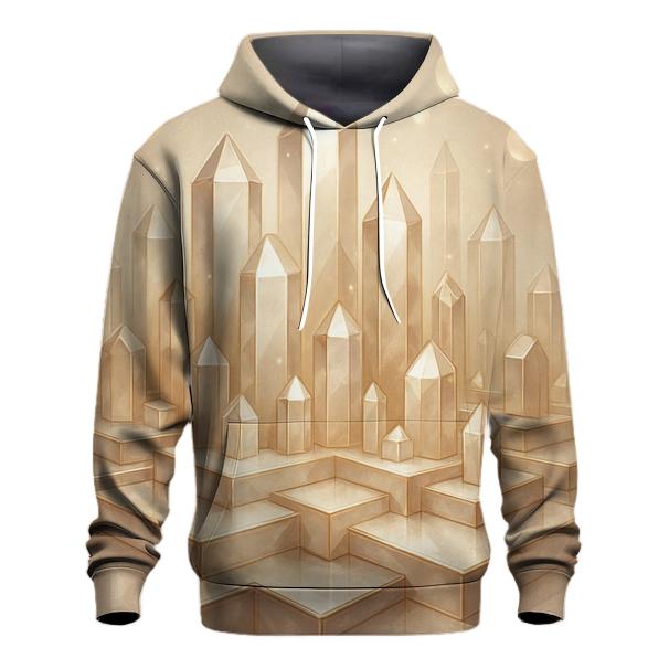 Champagne Crystal Terrace lightweight hoodies