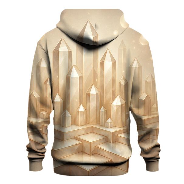 Champagne Crystal Terrace lightweight hoodies