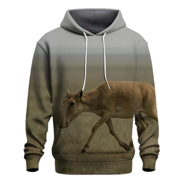 Steppe Mirages Saiga Antelope custom hoodies