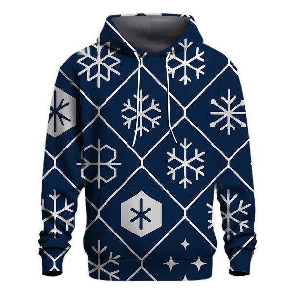 Snowflake Constellation Quilt zip-up hoodies