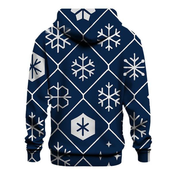 Snowflake Constellation Quilt zip-up hoodies