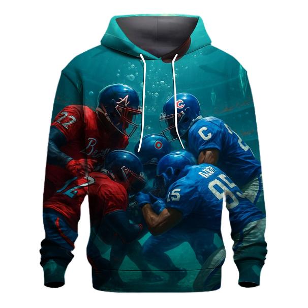 Underwater Bubble Dome Battle Braves Versus Cubs hoodies fashion