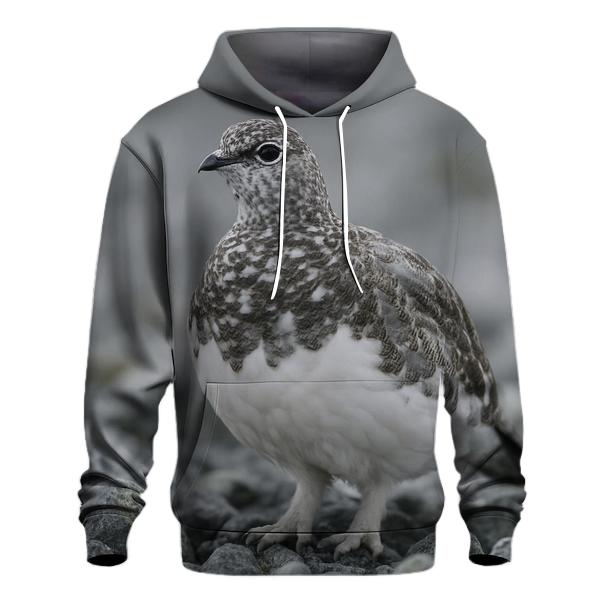 Lichen Stillness Rock Ptarmigan custom hoodies